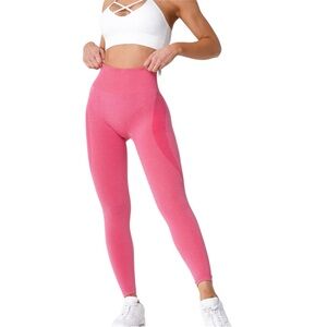 NVGTN Hot Pink Contour Seamless Leggings – Size Small